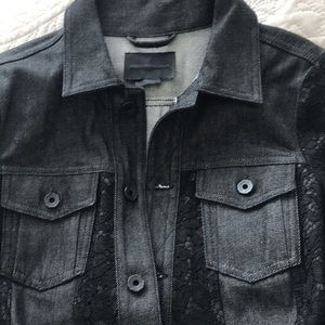 Diesel Black Gold Denim Jacket 